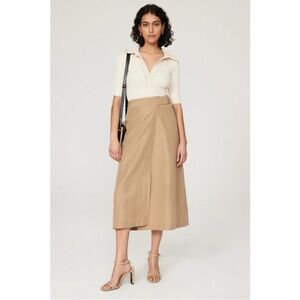 Vince buckle wrap skirt